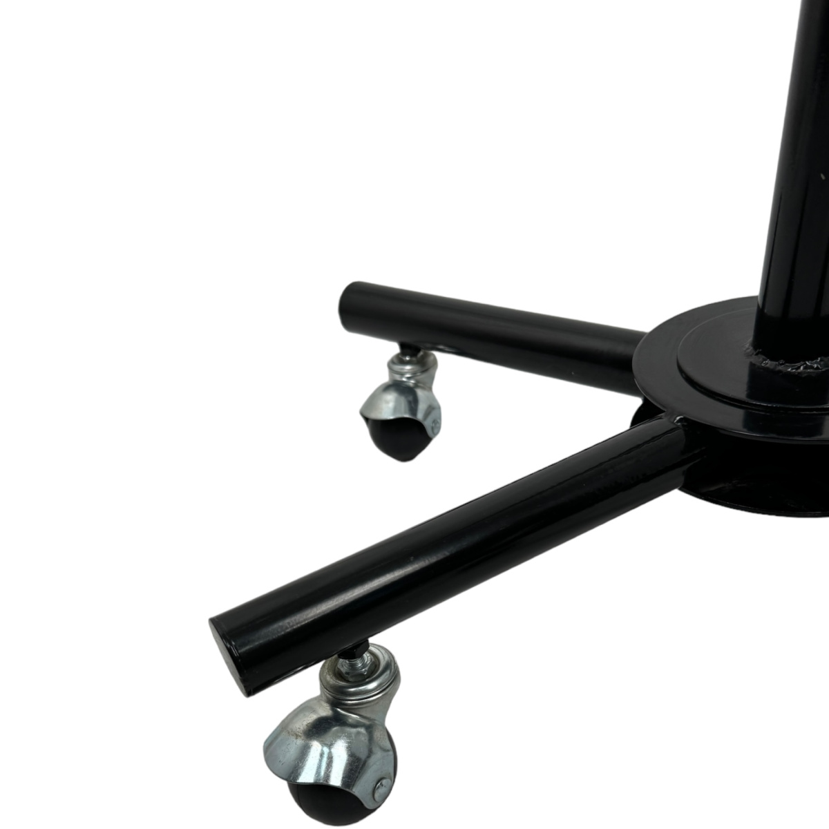 veshalo-zmeyka-s-sharikami-na-kolyesakh-d-700mm-h-1500-1800mm-chernoe-khrom-2