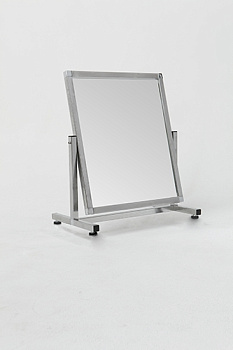 Зеркало напольное для обуви, L550*H700*d425, хром