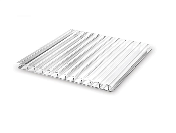 6мм Сотовый поликарбонат 6000*2100мм Novattro (01 белый ,1UV)