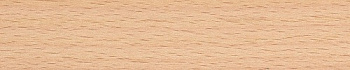 Бук Натуральный 0,4*19 кромка ПВХ