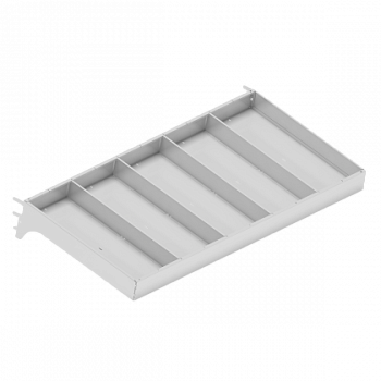 Лоток мелкий (сборный + 4 перегородки) 1000 мм