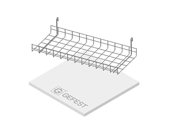Полка прямая 600*250*50 п01 на реш