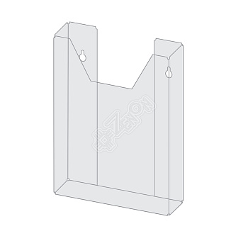 Карман А-5 объемный (Вертикальный)