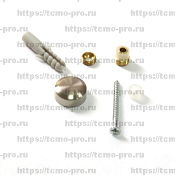 Крепление зеркала (D21мм, 50шт/уп ЦИНК ХРОМ)