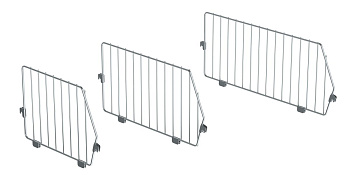 Разделитель для корзины сетчатой 500 мм